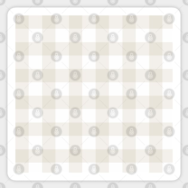 Asuki Medium Gingham by Suzy Hager Sticker by suzyhager